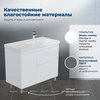 Aquanet 365929 Тумба с раковиной Nova Lite 2.0 90 R напольная цв. белый глянец (365929)