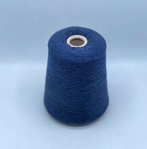 Zegna Baruffa, Cashmere, 2/28 1400м, 100%Кашемир, Синий меланж(530/22/725) арт.38039