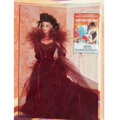 Барби Легенды Голливуда Скарлетт О'Хара в красном платье