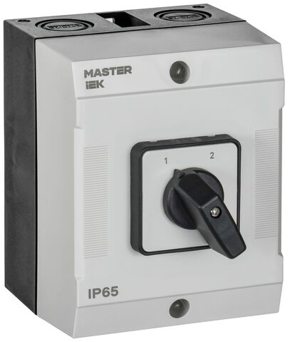 Перекл. кулачк. в боксе станд. рук. 10А сх. 55 MASTER IEK