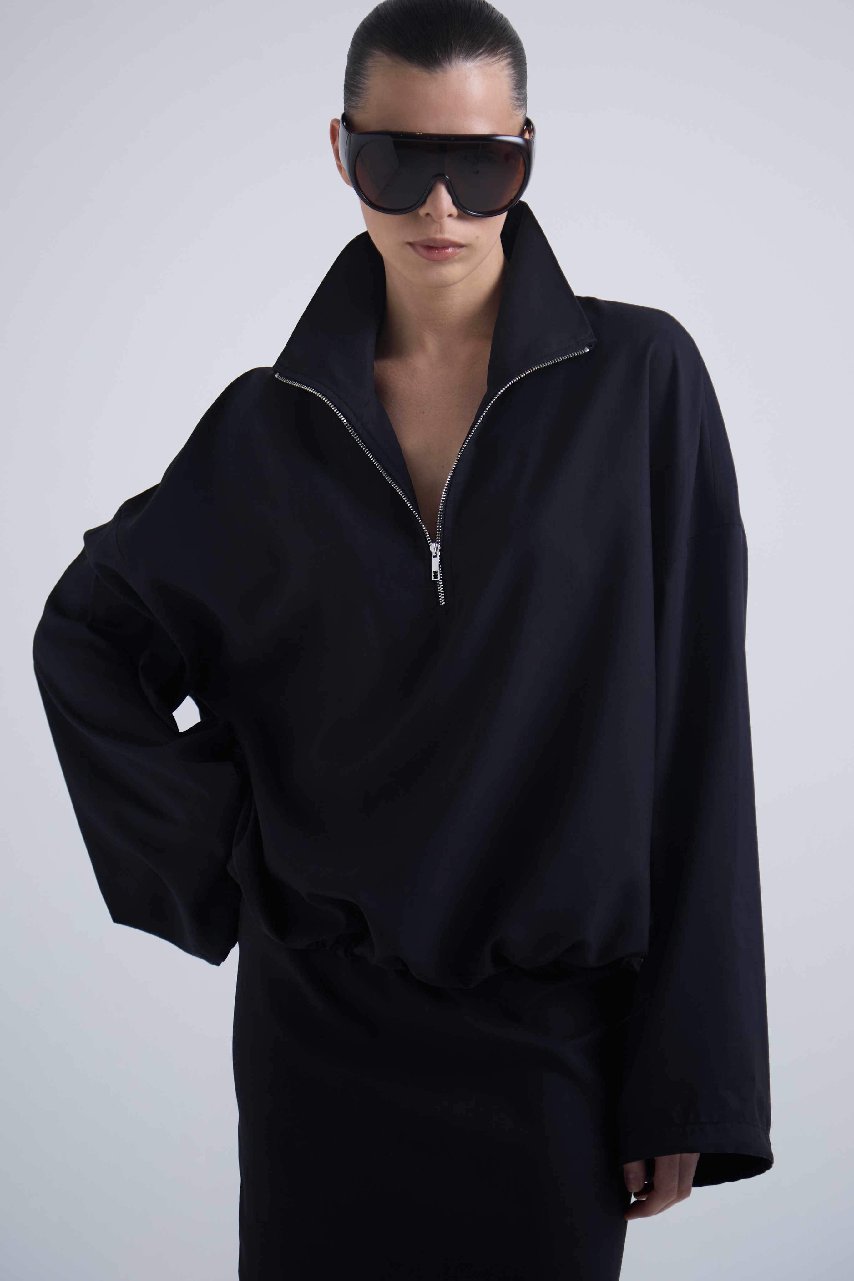 Анорак Matte из шелка