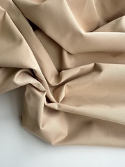 Плащовая смесовая ткань, цвет Песок