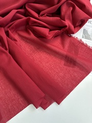 Батист Красный, хлопок 100%