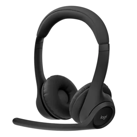 Гарнитура беспроводная LOGITECH Zone 300 black (BT, USB, кабель 1м) (981-001407)
