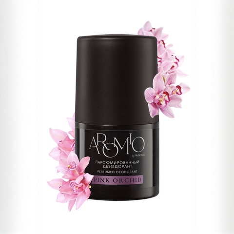 AROMIO Парфюмированный дезодорант Pink Orchid, 50мл