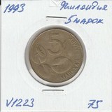 V1223 1993 Финляндия 5 марок