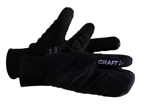 Элитные Перчатки Лобстеры Craft Core Insulate Split Finger Black