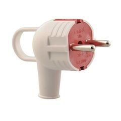 LEZARD 715 0201 602 Вилка с ручкой 10А б/кр 50/400