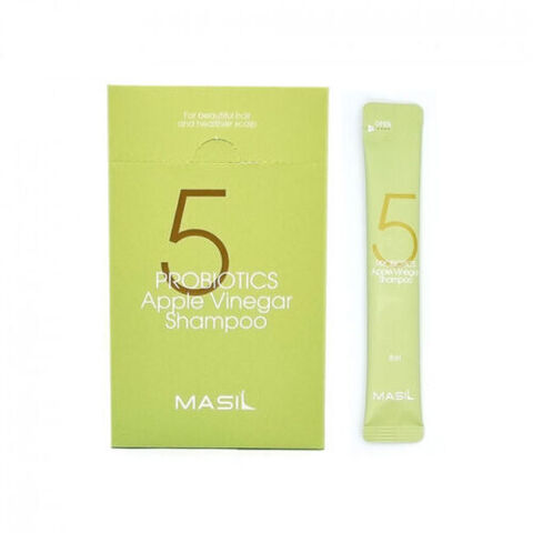 Masil 5 Probiotics Apple Vinegar Shampoo Шампунь для волос бессульфатный с яблочным уксусом