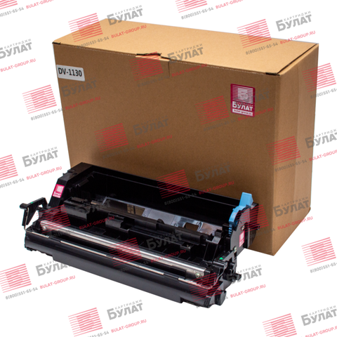 Блок проявки БУЛАТ s-Line DV-1130 для Kyocera FS-1030MFP, ECOSYS M2030 (Чёрный, 100000 стр.), ref