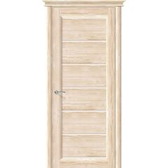 Купить Межкомнатная дверь массив сосны М2 без отделки остеклённая
