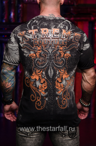 Xtreme Couture | Футболка мужская SALVATION X1823I от Affliction спина