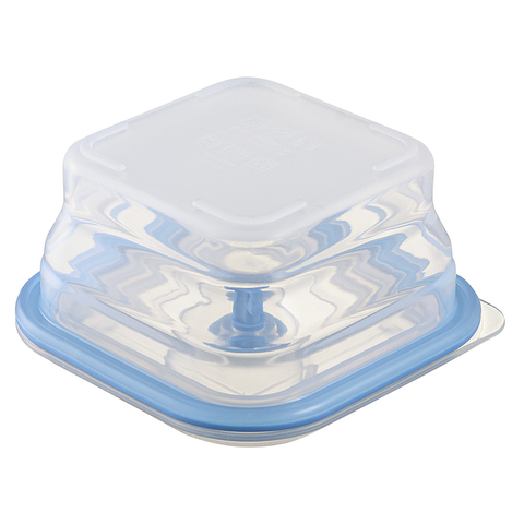 Контейнер для хранения складной 400мл Smart Solutions Silikobox квадратный