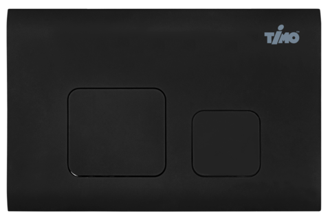 Кнопка смыва TIMO SOLI 250x165 matt black (FP-002MB)