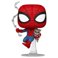 Фигурка Funko POP! Bobble Marvel Spider-Man with Sandwich the Dog (Exc)