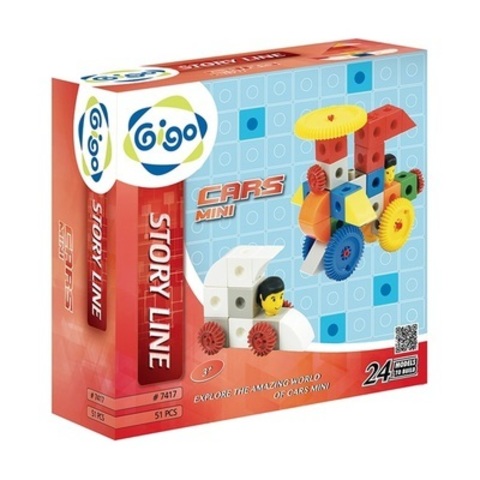 Конструктор Gigo"Cars mini"(Гиго. Машины мини)