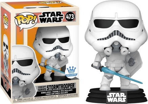 Funko POP! Star Wars: Concept Series Stormtrooper (Funkon 2021 Exc) (473)