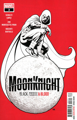 Moon Knight Black White & Blood #3 (Cover A)
