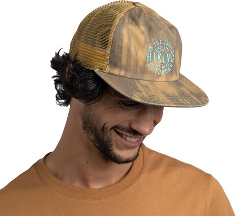 Картинка кепка Buff Trucker Cap Ikshi Fawn - 4