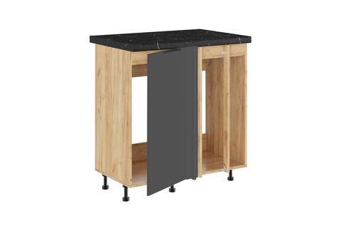 Брауни МП-850 шкаф под мойку (Стол под мойку (прямой угол) одна створка+2 фальшпанели)