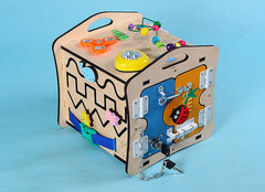 KIMTOYS Бизиборд домик 