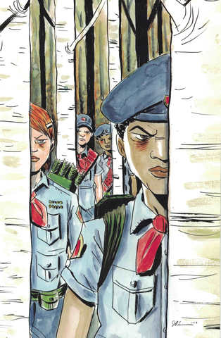 Black Badge #1 (Variant Cover by Jeff Lemire)