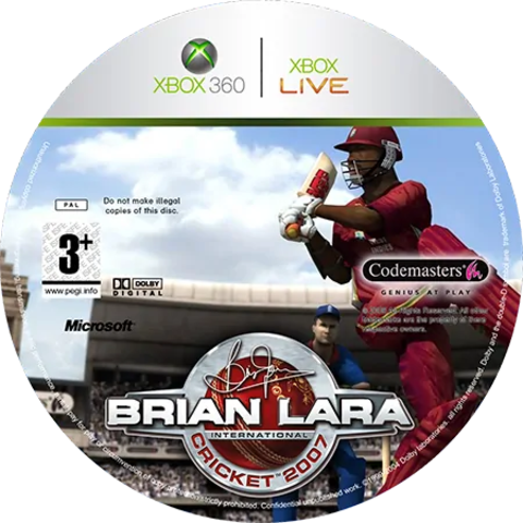 Brian Lara International Cricket 2007 [Xbox 360]