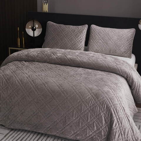 Покрывало 160х220 и наволочка 50х70 Sofi De MarkO Селена Беж