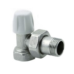 Вентиль радиаторный ICMA 805 Ду 20 PN 10 угловой под шлиц