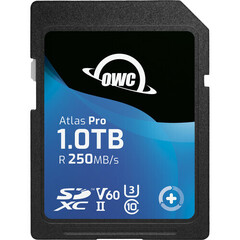 Карта памяти OWC 1TB Atlas Pro UHS-II SDXC 250/ 130/ 60 V60