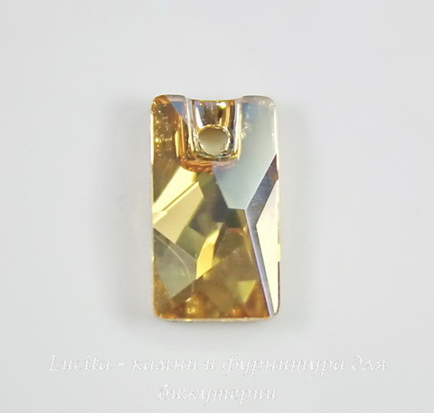 3500 Подвеска Сваровски Lochrose Crystal Golden Shadow (12,5х7 мм)