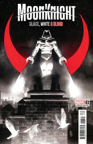 Moon Knight Black White & Blood #3 (Cover B)