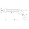 Ideal Standard IdealStream F2847AA Кран горизонтальный вентильный