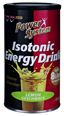 Изотонический энергетический напиток, 800гр. Пауэр систем лимон
