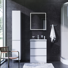 Тумба с раковиной напольная, 60 см AM.PM GEM - M91FSX0602WG