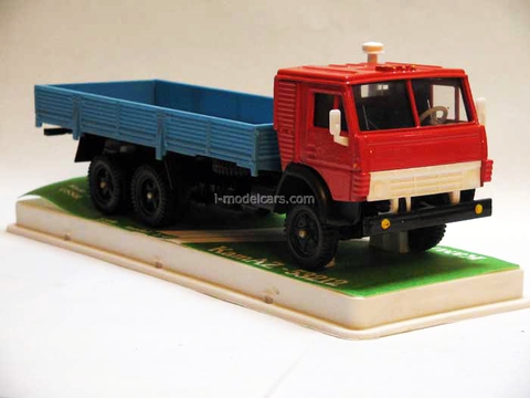 KAMAZ-53212 (1993) red-blue Elecon 1:43