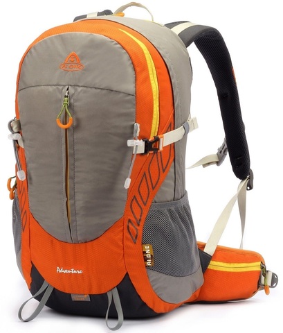 Картинка рюкзак туристический Ai One 9860 Gray-Orange - 1