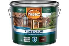 Пропитка декоративная для защиты древесины Pinotex Classic Plus 3 в 1 палисандр 9 л.
