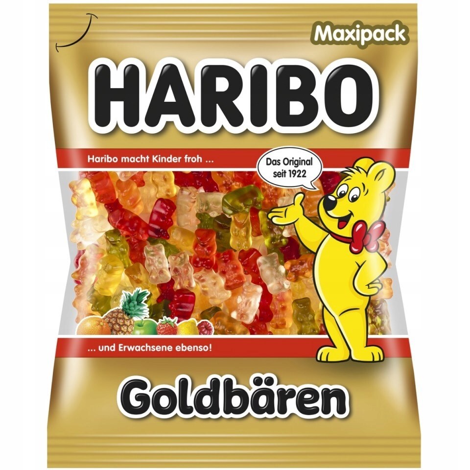 Мармелад Haribo жевательный Золотые медведи, 100г с доставкой по  Новосибирску. Гипермаркет МЕГА-Гастроном.