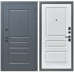Купить Входная дверь Страж К-8 ПВХ Velluto Oscure AG 700 панель ПВХ Velluto Bianco AG 700
