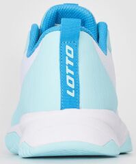 Женские теннисные кроссовки Lotto Mirage 600 ALR W - all white/blue parad
