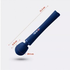 Универсальный вибромассажер (wand) Vim от Fun Factory (темный синий)