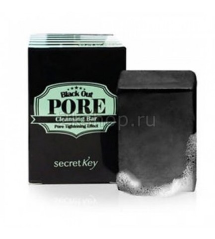 СК Black Out Мыло с древесным углем для очищения и сужения пор Black out pore cleansing bar 85гр