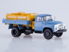 ZIL-130 ATSZHR Tanker Live Fish blue-yellow 1:43 AutoHistory