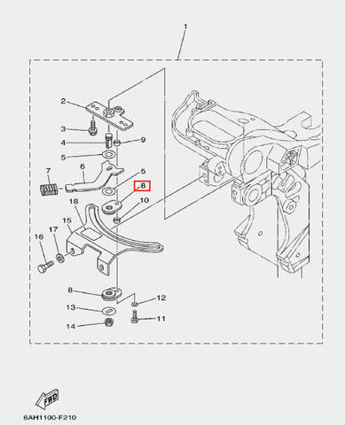 Плата для лодочного мотора F20 Sea-PRO