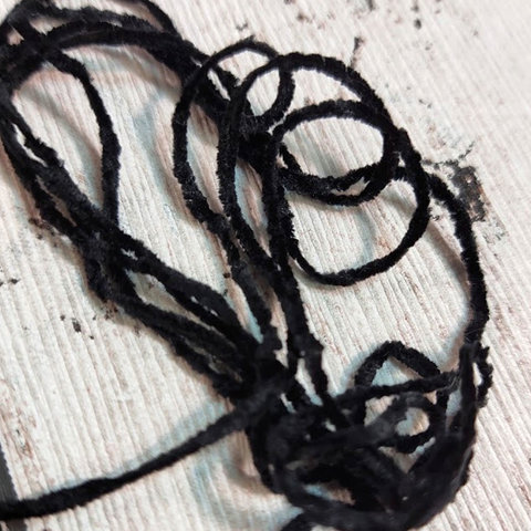 Шелковый велюр BIAGIOLI MODESTO / SILK CORD 480 черный