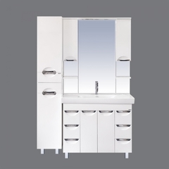 Зеркало-шкаф MISTY София - 120 (свет) белая эмаль