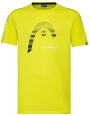 Теннисная футболка Head Club Carl T-Shirt M - yellow