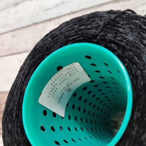 Шелковый велюр BIAGIOLI MODESTO / SILK CORD 480 черный