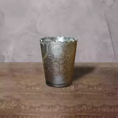 Подсвечник 10см Roomers Furniture серый